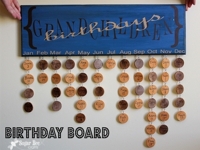 Sugar Bee Crafts Birthday Board
